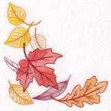 Festive Harvest Leaf Corner