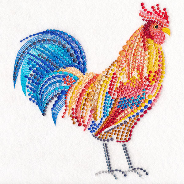 On Point with Color Chicken
