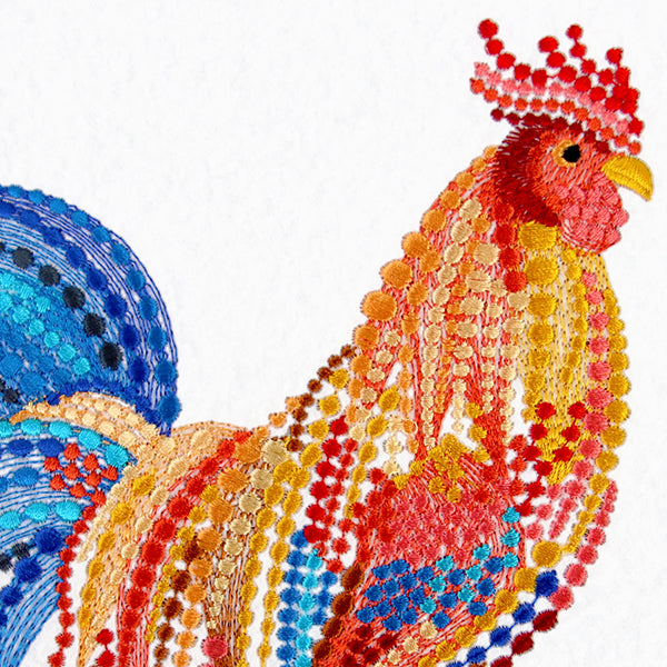 On Point with Color Chicken