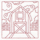 Whimsical Farm Life Quilting - Barn (Double Run)
