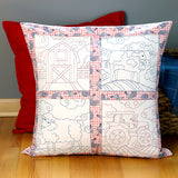 Whimsical Farm Life Quilting - Tractor (Double Run)