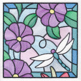 Stained Glass Garden - Petunias