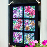 Stained Glass Garden - Petunias