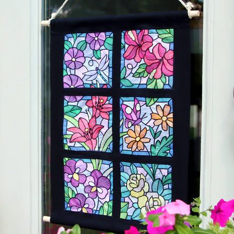 Stained Glass Garden - Hibiscus