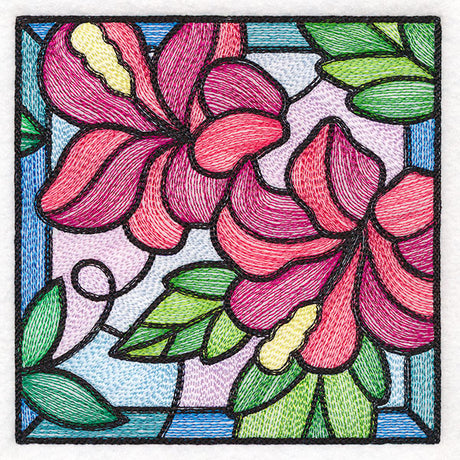 Stained Glass Garden - Hibiscus