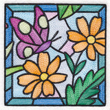 Stained Glass Garden - Asters