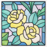 Stained Glass Garden - Roses
