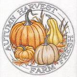 Autumn Harvest Pumpkins Stamp