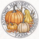 Autumn Harvest Pumpkins Stamp