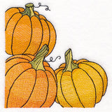 Autumn Pumpkins Corner