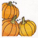 Autumn Pumpkins Corner