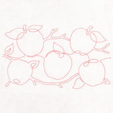 Autumn Harvest Apples (Edge-to-Edge Quilting)