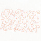 Autumn Harvest Carrots (Edge-to-Edge Quilting)