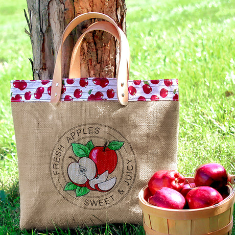 Sweet & Juicy Fresh Apples Stamp