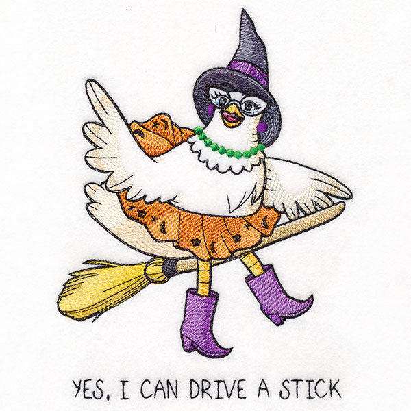 Yes I Can Drive a Stick Chicken