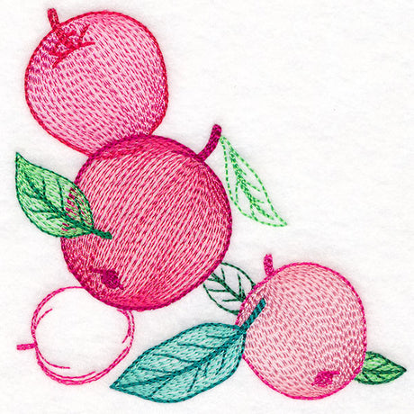 Festive Harvest Apples Corner