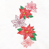 Festive Christmas Poinsettia Feature