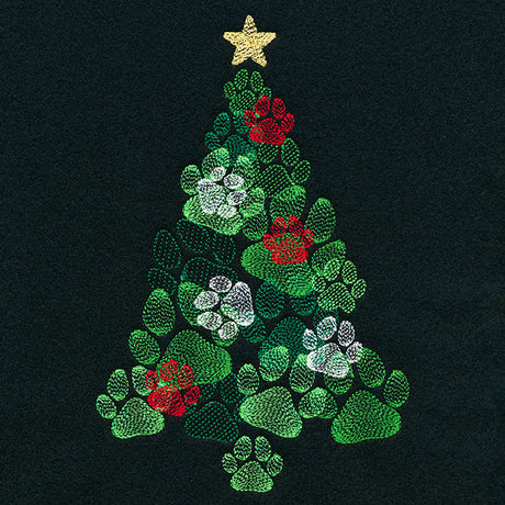 Paws of Good Cheer Christmas Tree