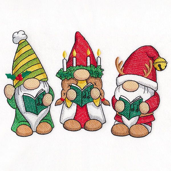 Christmas Carols Gnome Trio