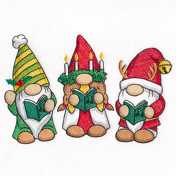 Christmas Carols Gnome Trio
