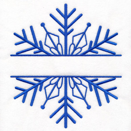 Customizable Christmas Snowflake