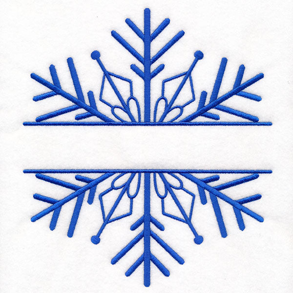 Customizable Christmas Snowflake