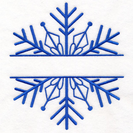 Customizable Christmas Snowflake