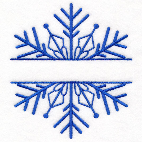 Customizable Christmas Snowflake