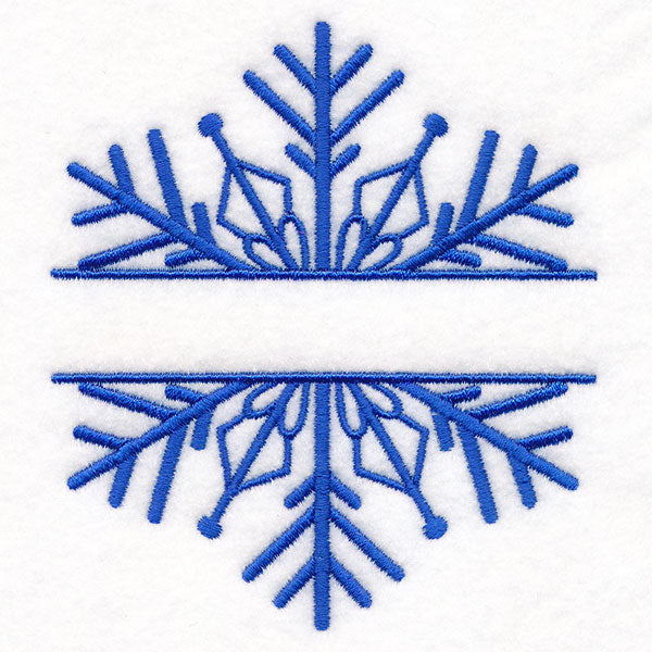 Customizable Christmas Snowflake
