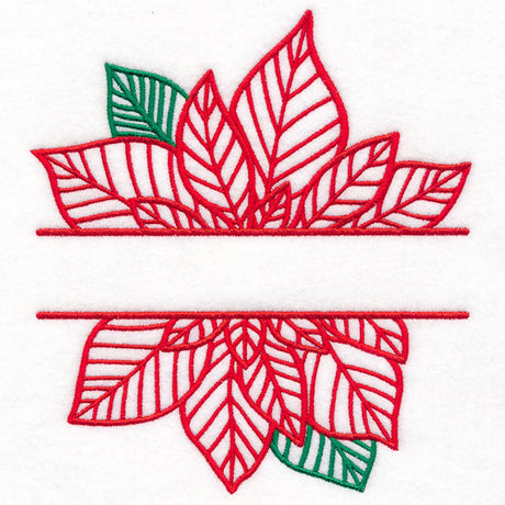 Customizable Christmas Poinsettia