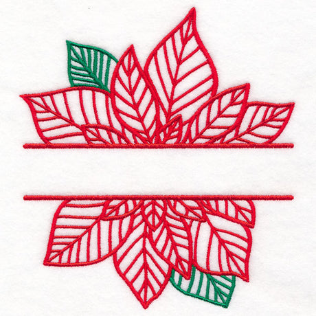 Customizable Christmas Poinsettia