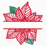 Customizable Christmas Poinsettia