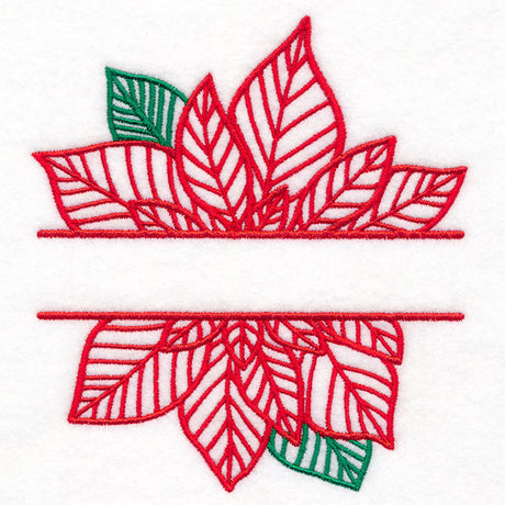 Customizable Christmas Poinsettia
