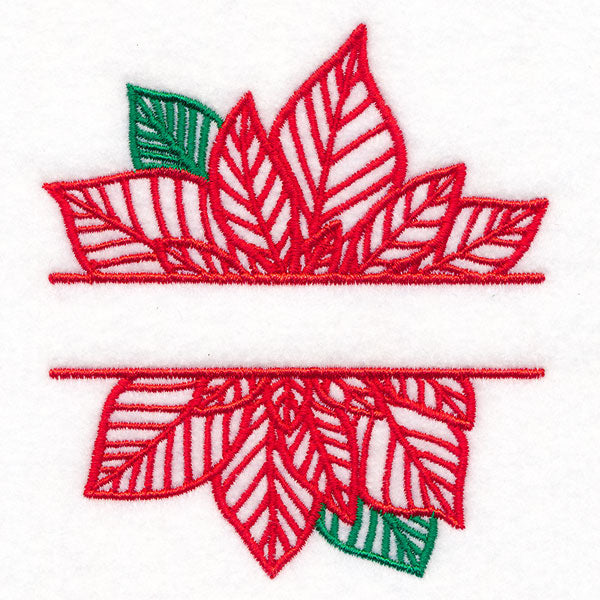 Customizable Christmas Poinsettia