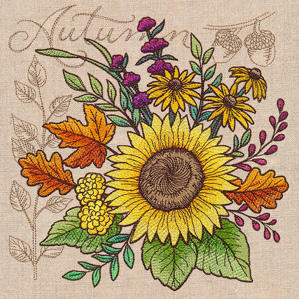 Fall Flowers Bouquet Medley