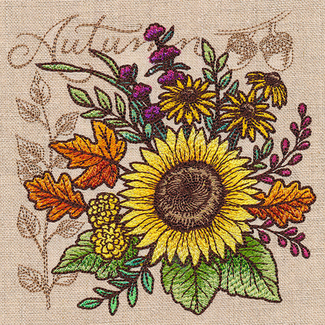 Fall Flowers Bouquet Medley