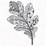 Doodle Treasures - Oak Leaf (Blackwork)