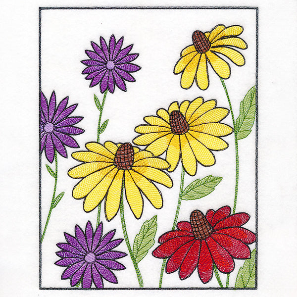 Fanciful Fall Garden Scene 2