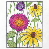 Fanciful Fall Garden Scene 4