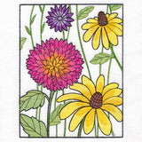 Fanciful Fall Garden Scene 4