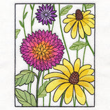 Fanciful Fall Garden Scene 4