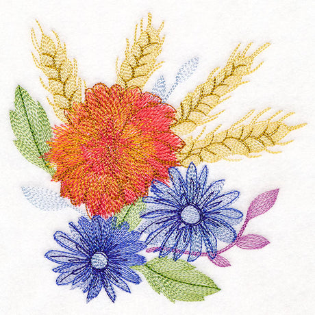 Autumn Wheat in Bloom Corner