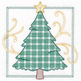 Retro Gingham Christmas Tree