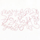 Words of Christmas Cheer (Edge-to-Edge Quilting)