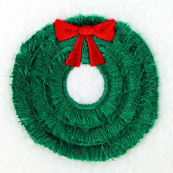 'Tis the Season Christmas Wreath (Fringe)