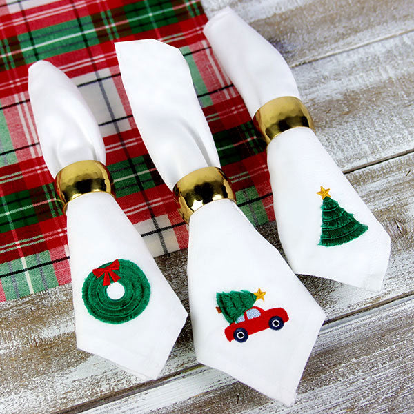 'Tis the Season Christmas Car with Tree (Fringe)