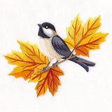 Autumn Splendor Chickadee