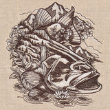 Nature's Landscape Fish