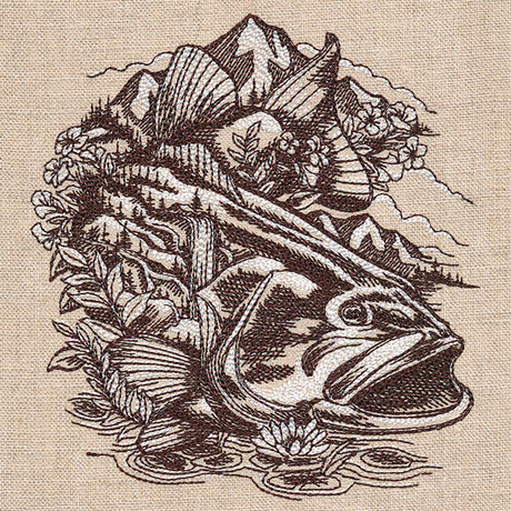 Nature's Landscape Fish