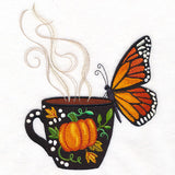 Autumn Coffee Break Monarch Butterfly